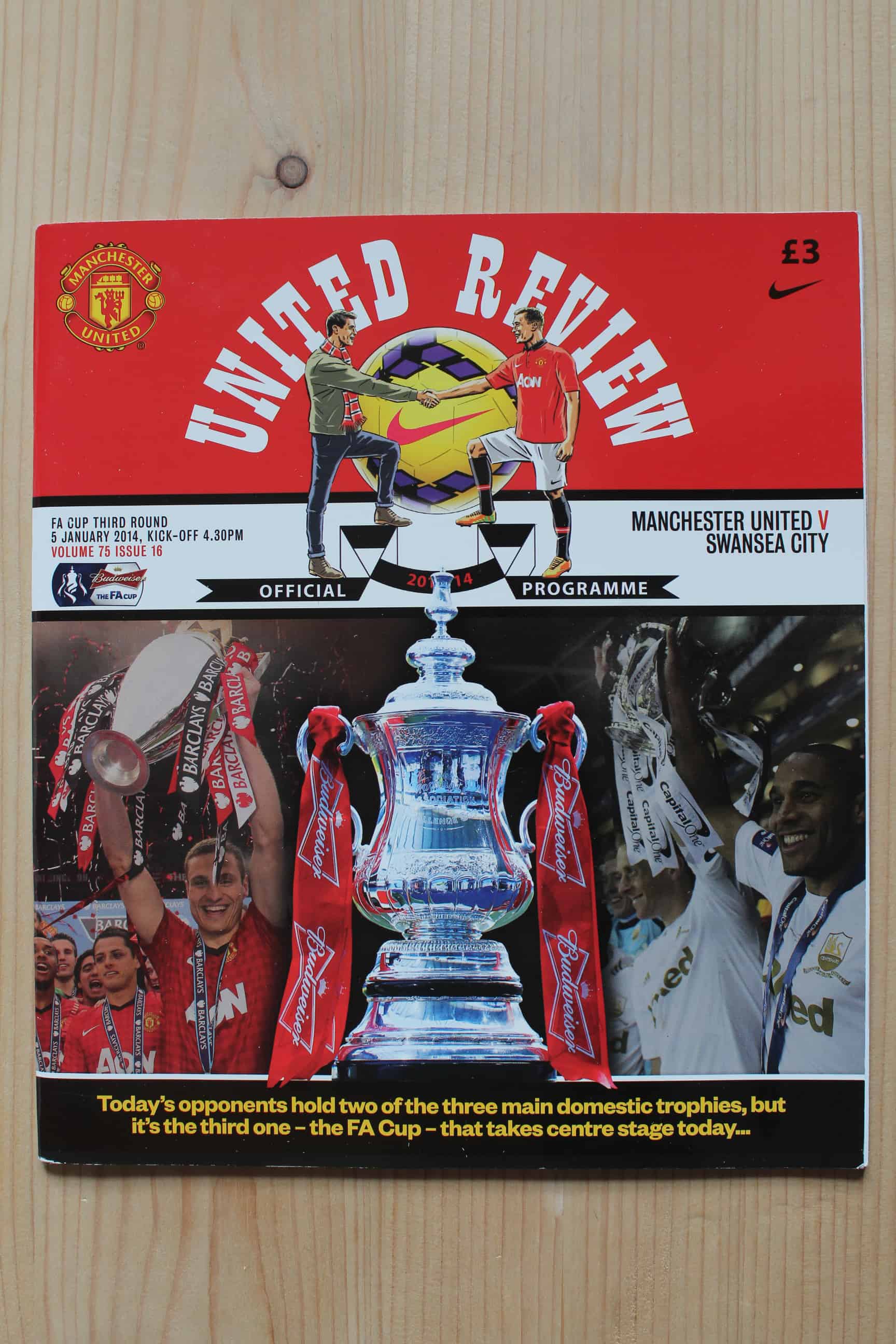 Manchester United FC v Swansea City FC